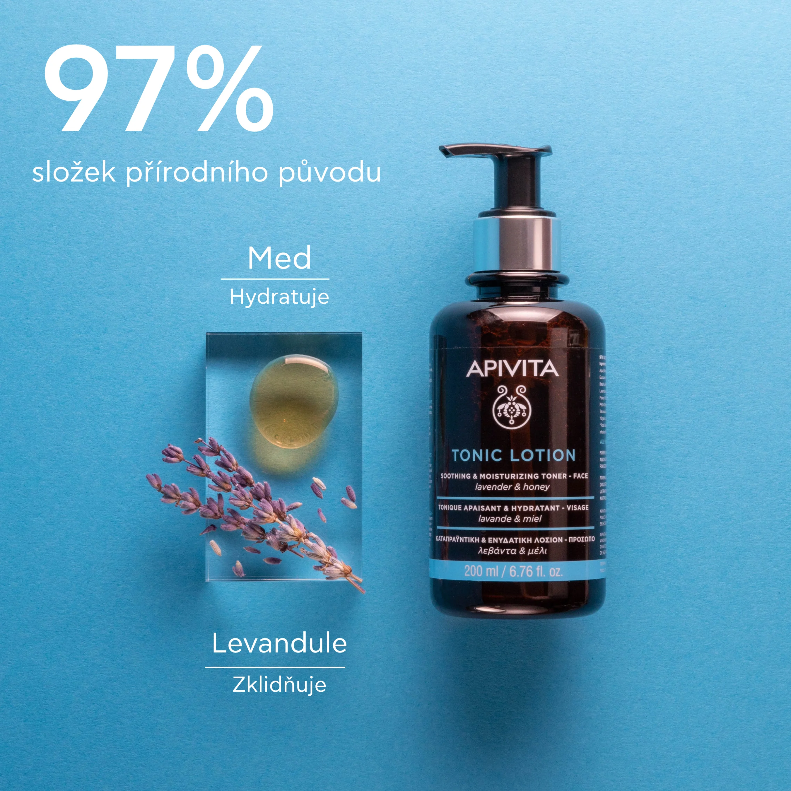 APIVITA Tonic Lotion pleťové tonikum 200 ml