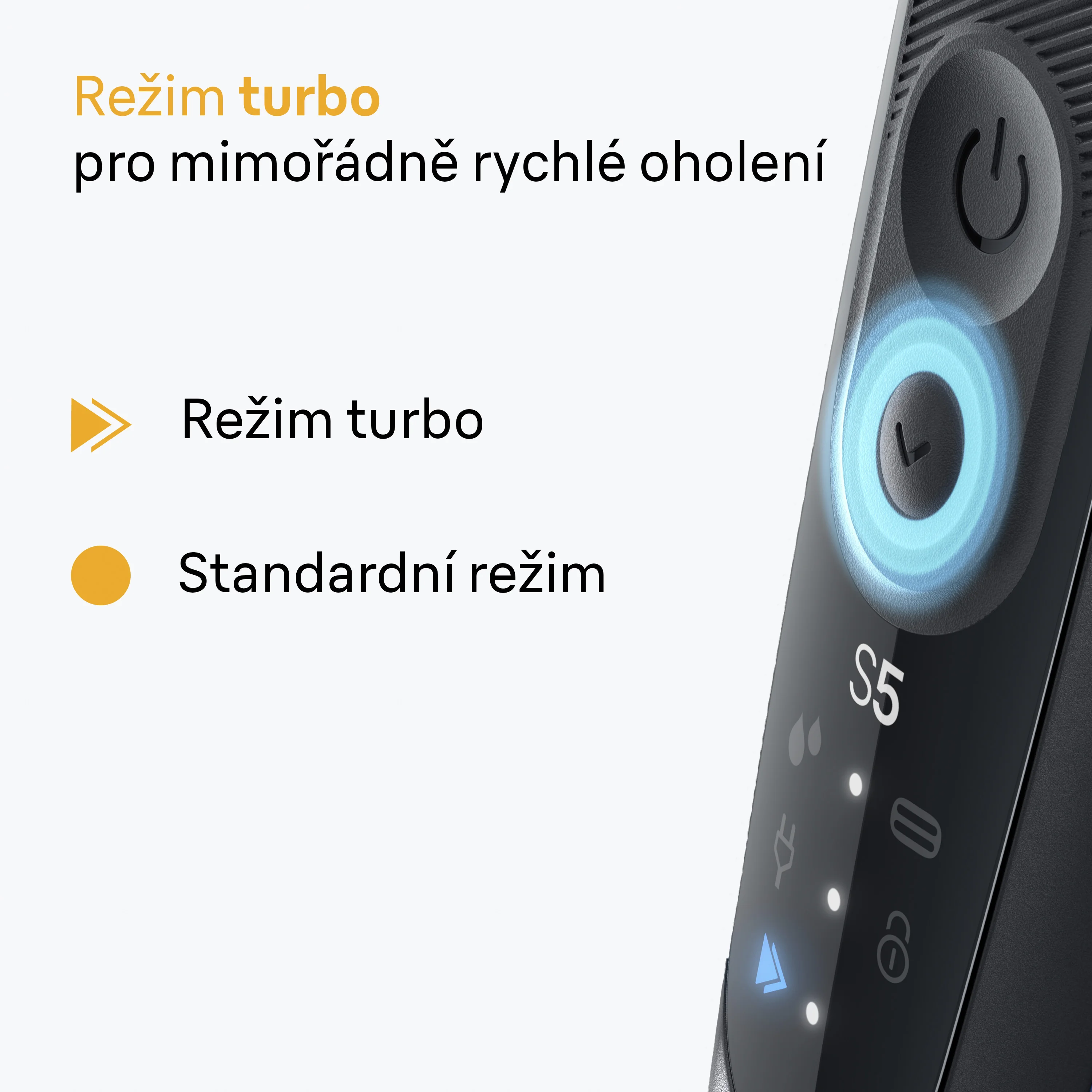 Braun Series 5 52-B7000CC elektrický holicí strojek + stanice SmartCare modrý