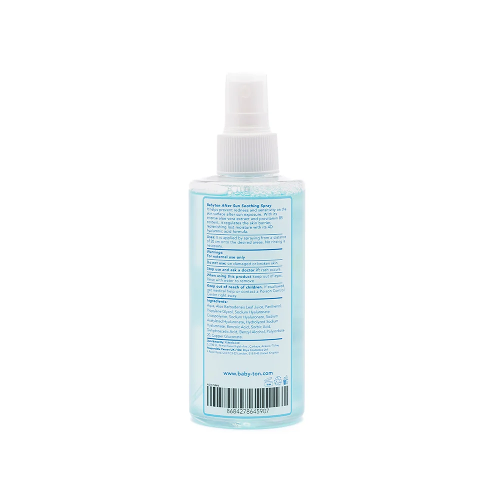 Babyton Přírodní sprej po opalování 200 ml