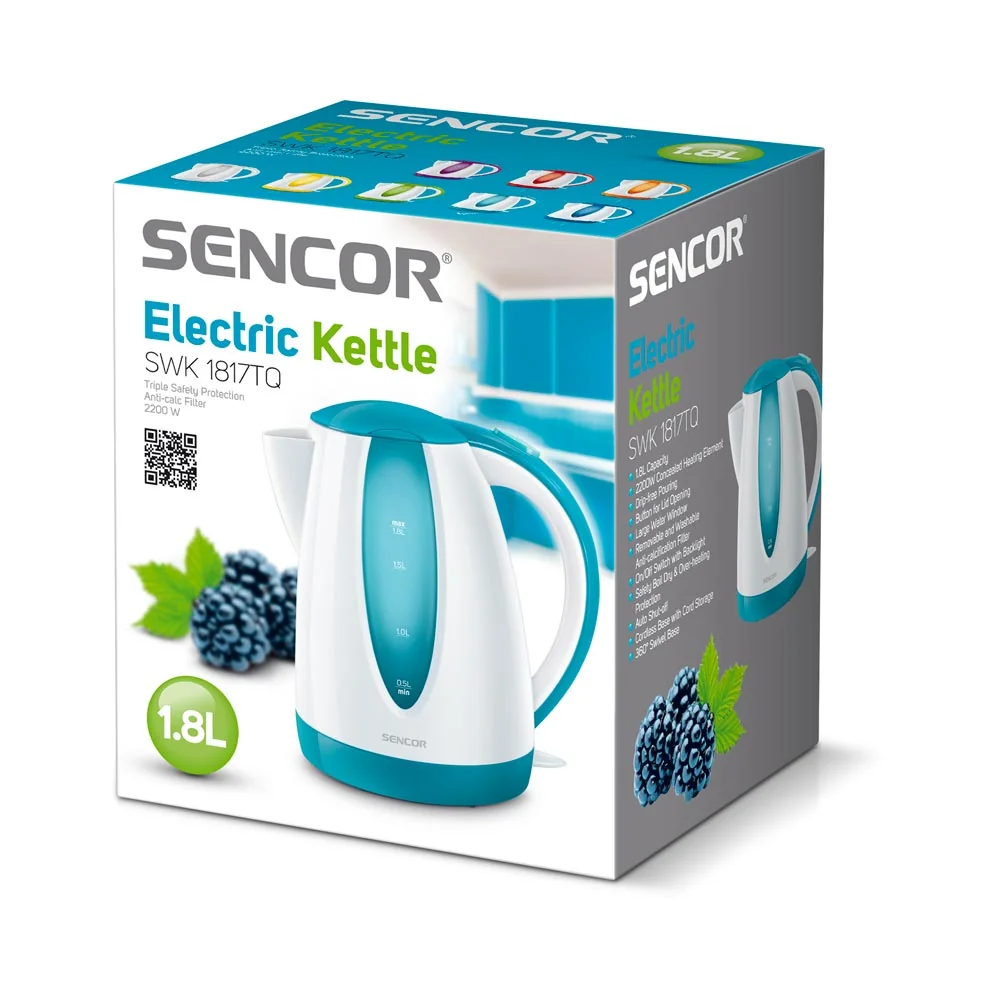 SENCOR SWK 1817TQ rychlovarná konvice