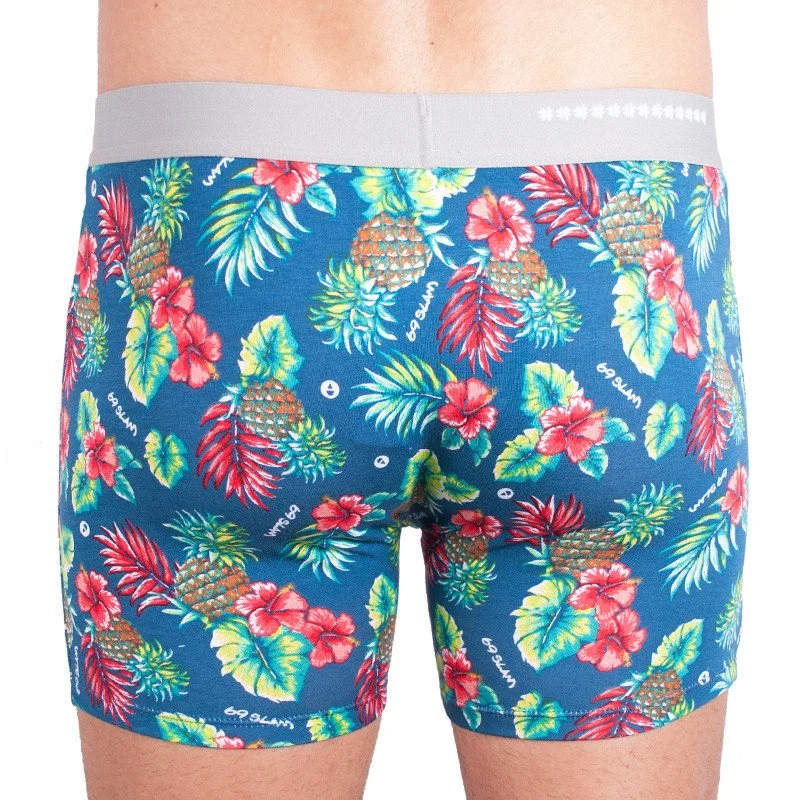 69SLAM Pánské boxerky fit bamboo leilani M