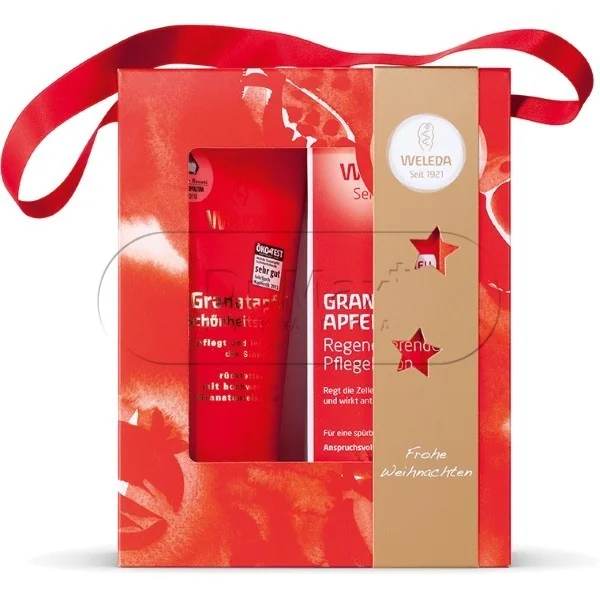 WELEDA Set regenerační s GRANÁTOVÝM JABLKEM mléko+sprchový krém 200+200ml