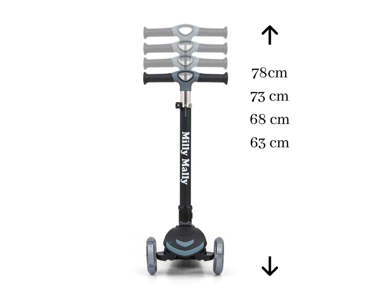 Milly Mally Dětská koloběžka Scooter Boogie černá