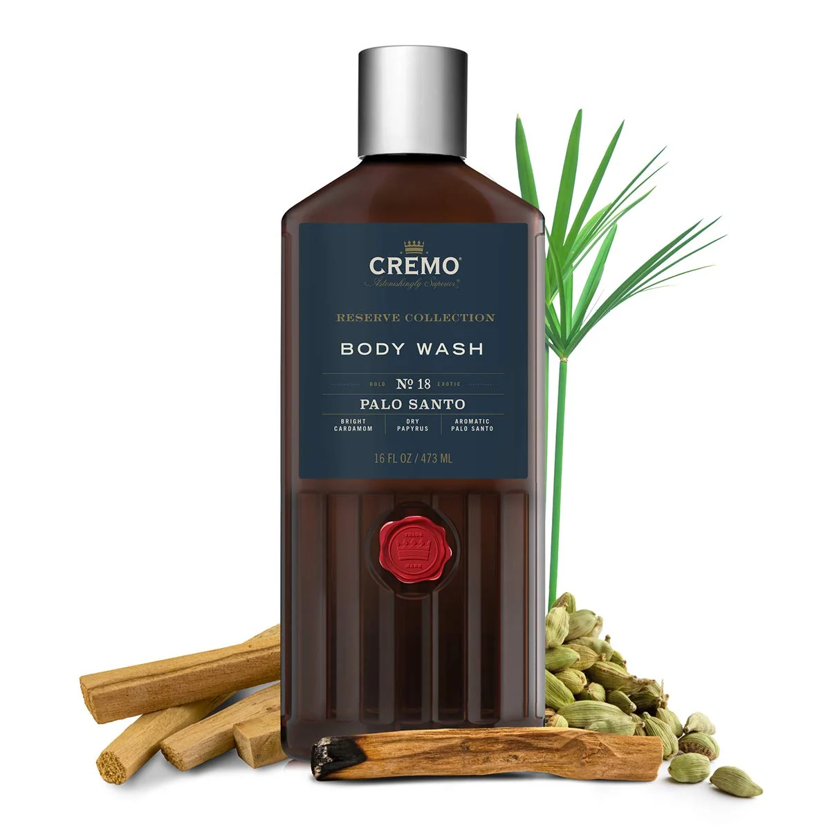 Cremo Palo Santo sprchový gel pro muže 473 ml