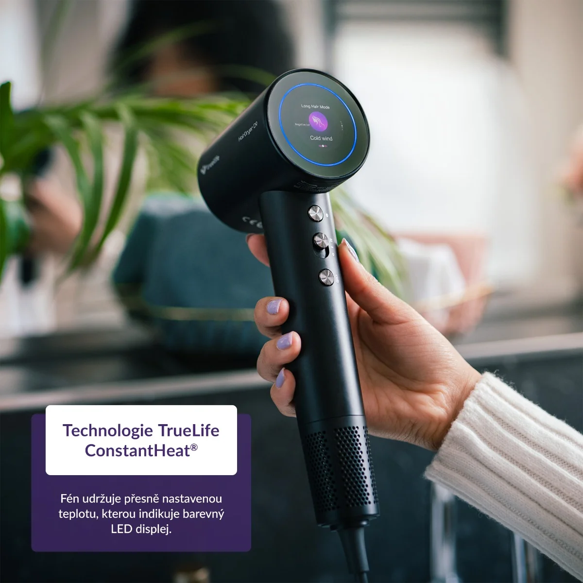 Truelife HairDryer D9 fén s ionizátorem