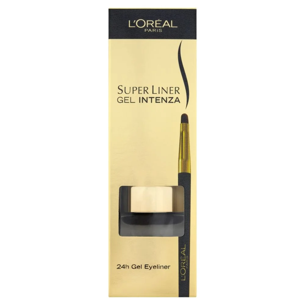 Loréal Paris Super Liner Gel Intenza Pure Black 01 oční linky 2,8 g