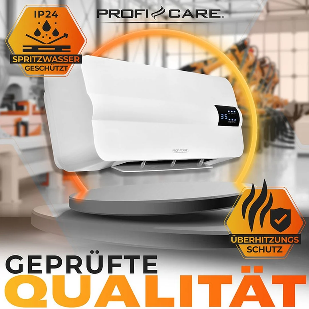 ProfiCare HL 3116 Nástěnný keramický horkovzdušný ventilátor 