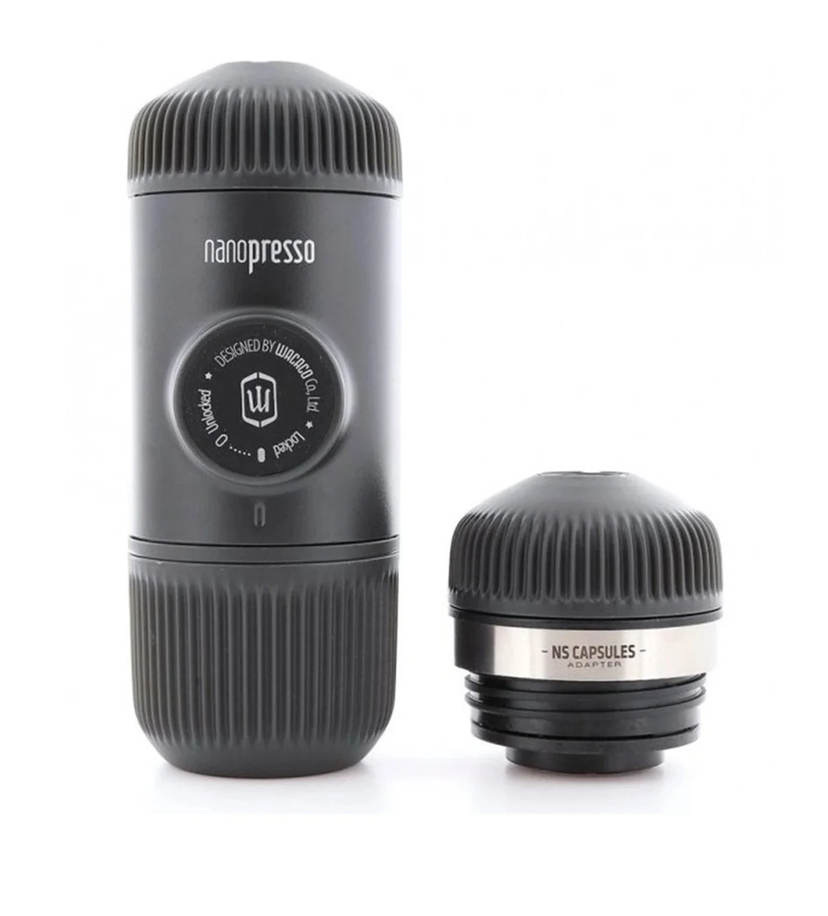 Wacaco Nanopresso šedé + NS adaptér Kávovar
