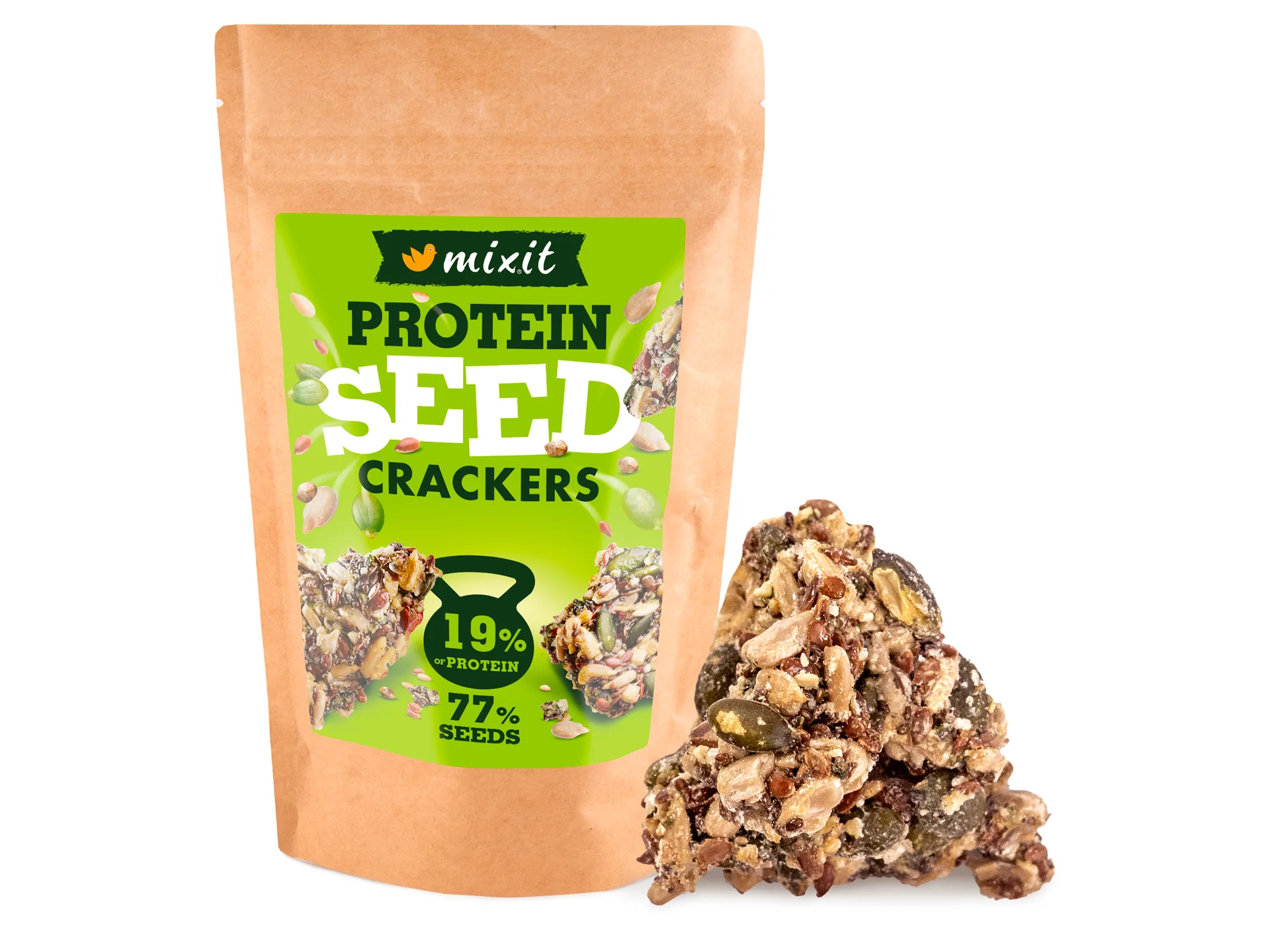 Mixit Proteinové semínkové krekry 200 g