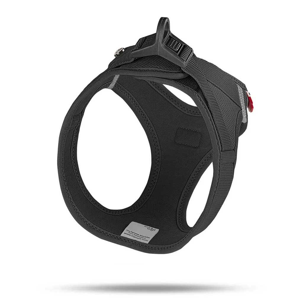 Curli Postroj pro psy se sponou Air-Mesh Black XS, 3-5 kg