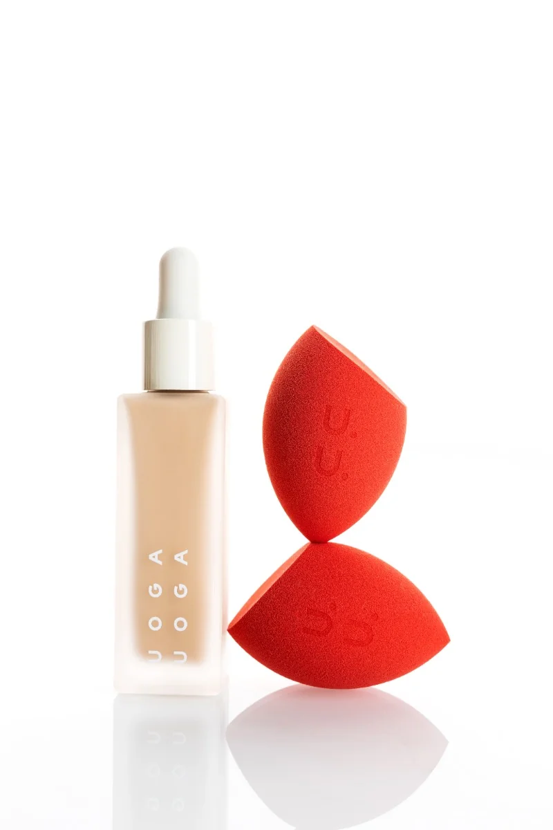 Uoga Uoga Houbička na make-up na nanášení krémových produktů 1 ks