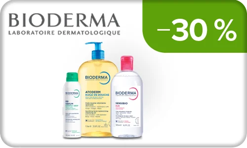 Sleva 35 % Bioderma při koupi 2 ks Sleva 35 % Bioderma při koupi 2 ks