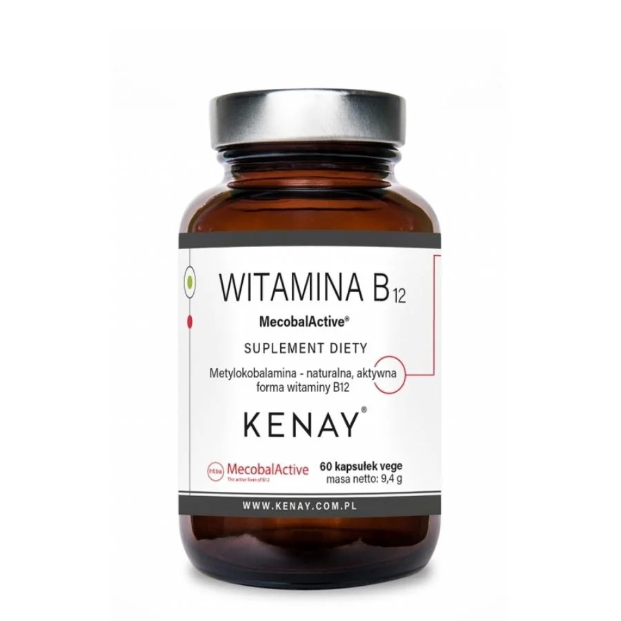 Kenay Vitamin B12 methylkobalamin MecobalActive 250 µg 60 kapslí