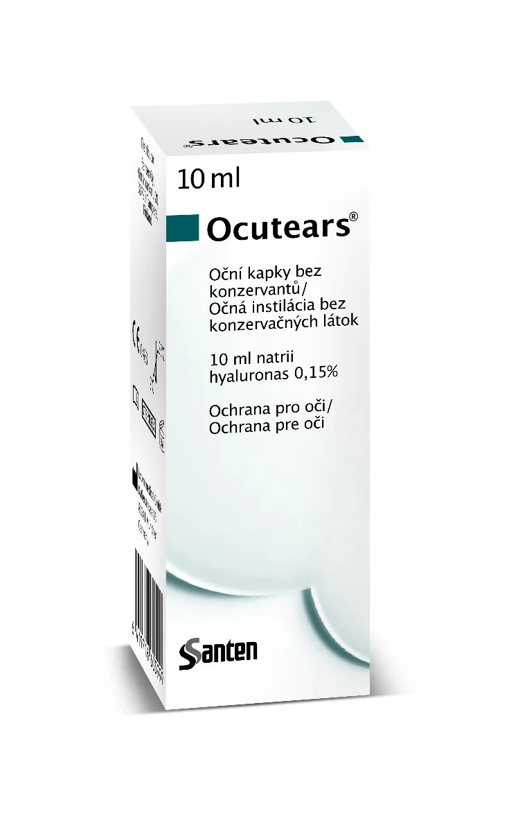 Ocutears Oční kapky bez konzervantů 10 ml