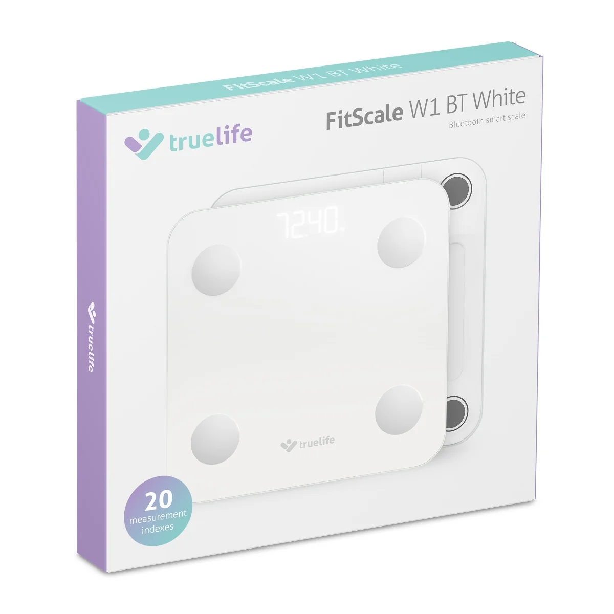 Truelife FitScale W1 osobní váha white