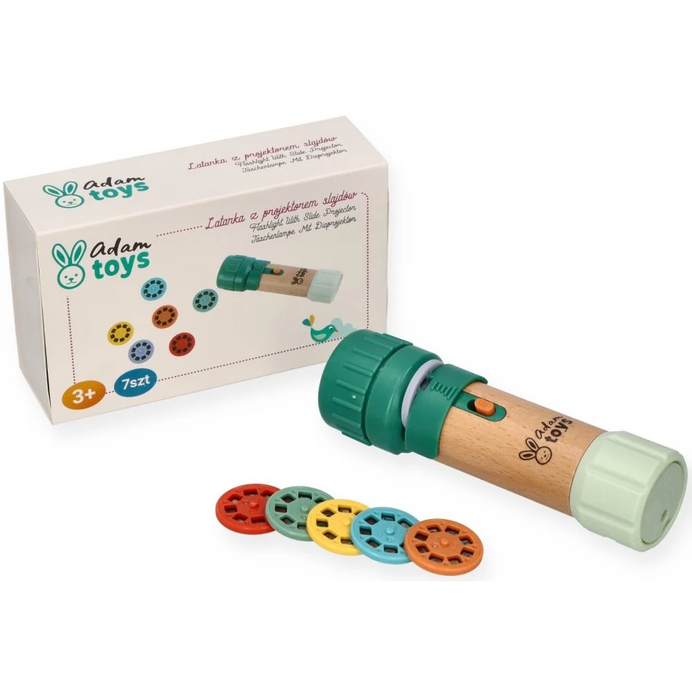 Adam Toys Svítilna s diaprojektorem obrázků pro děti