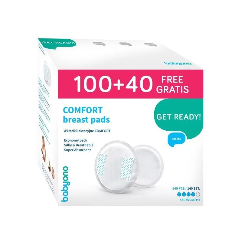 Babyono Vložky do podprsenky Comfort 100+40 ks