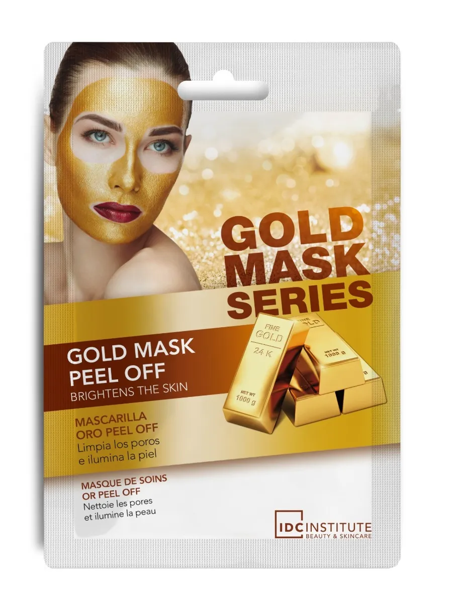 IDC Institute Gold Slupovací maska na obličej 15 g