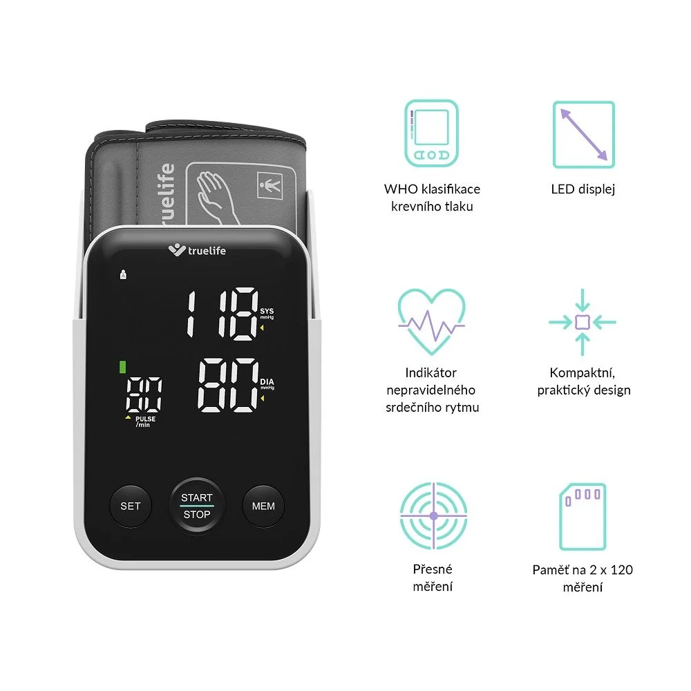 Truelife Pulse B-Vision tlakoměr