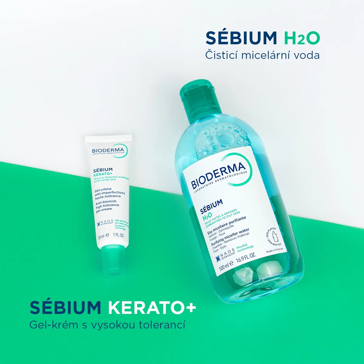 BIODERMA Sébium pro pleť s nedokonalostmi 2 ks dárkový balíček