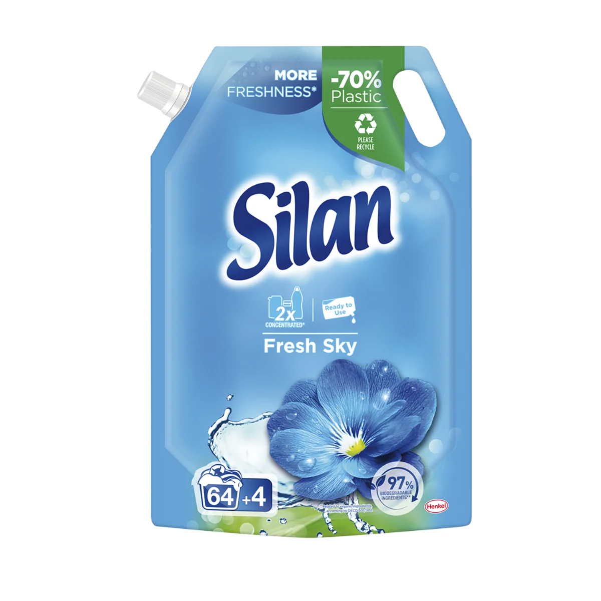 Silan Koncentrovaná aviváž Fresh Sky 748 ml 68 dávek