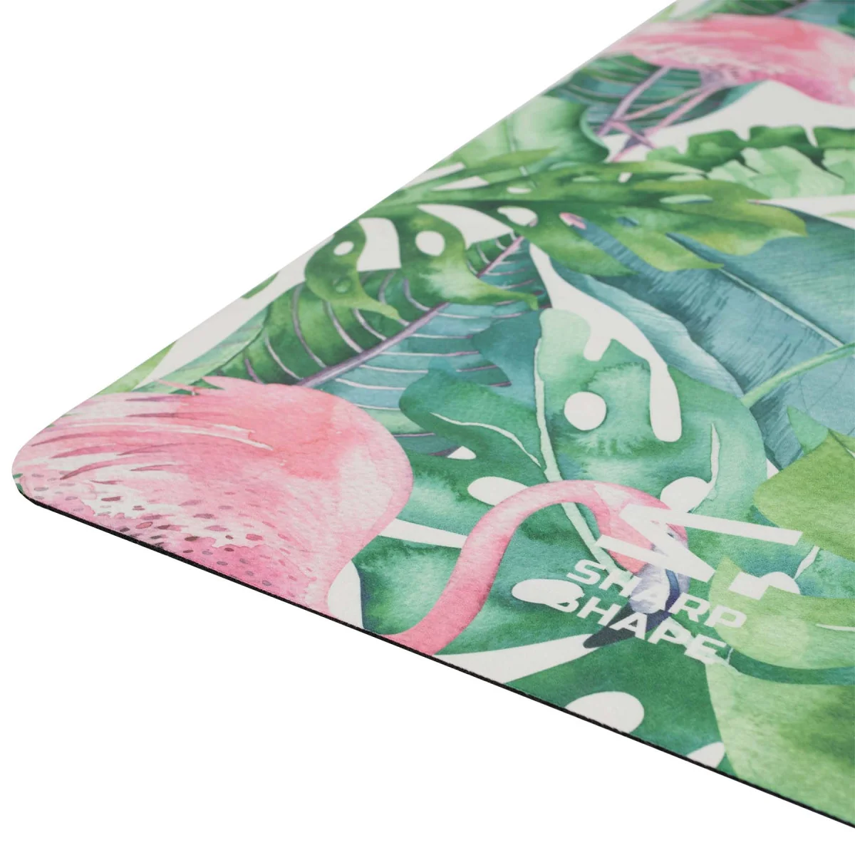 SharpShape Podložka na jógu ECO MAT FLAMINGO 