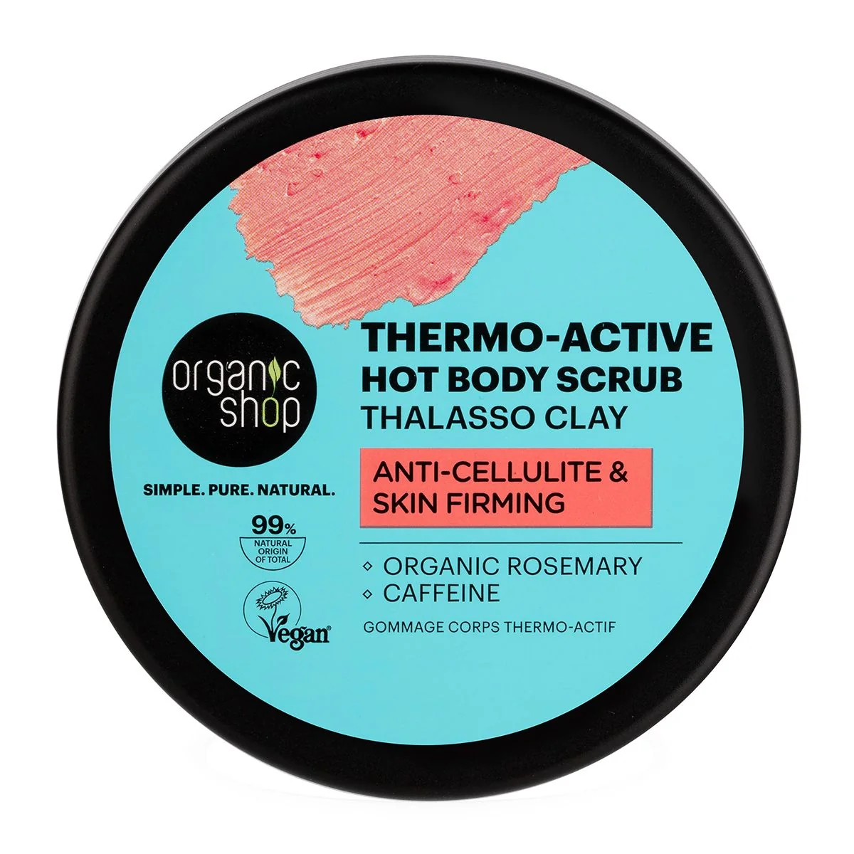 Organic Shop Thalasso Hřejivý tělový peeling 300 ml