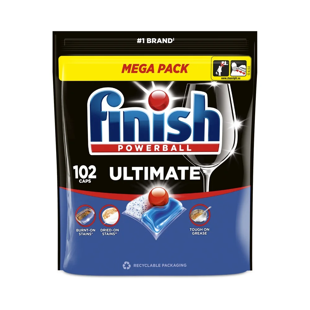 Finish Ultimate Fresh kapsle do myčky 102 ks