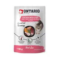 Ontario Kitten Kuřecí s játry v omáčce