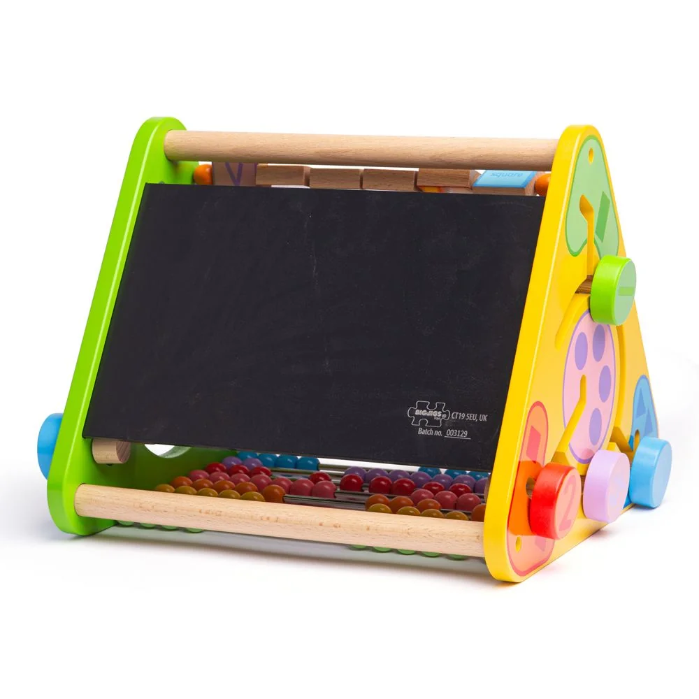 Bigjigs Toys Aktivní trojúhelník s angličtinou
