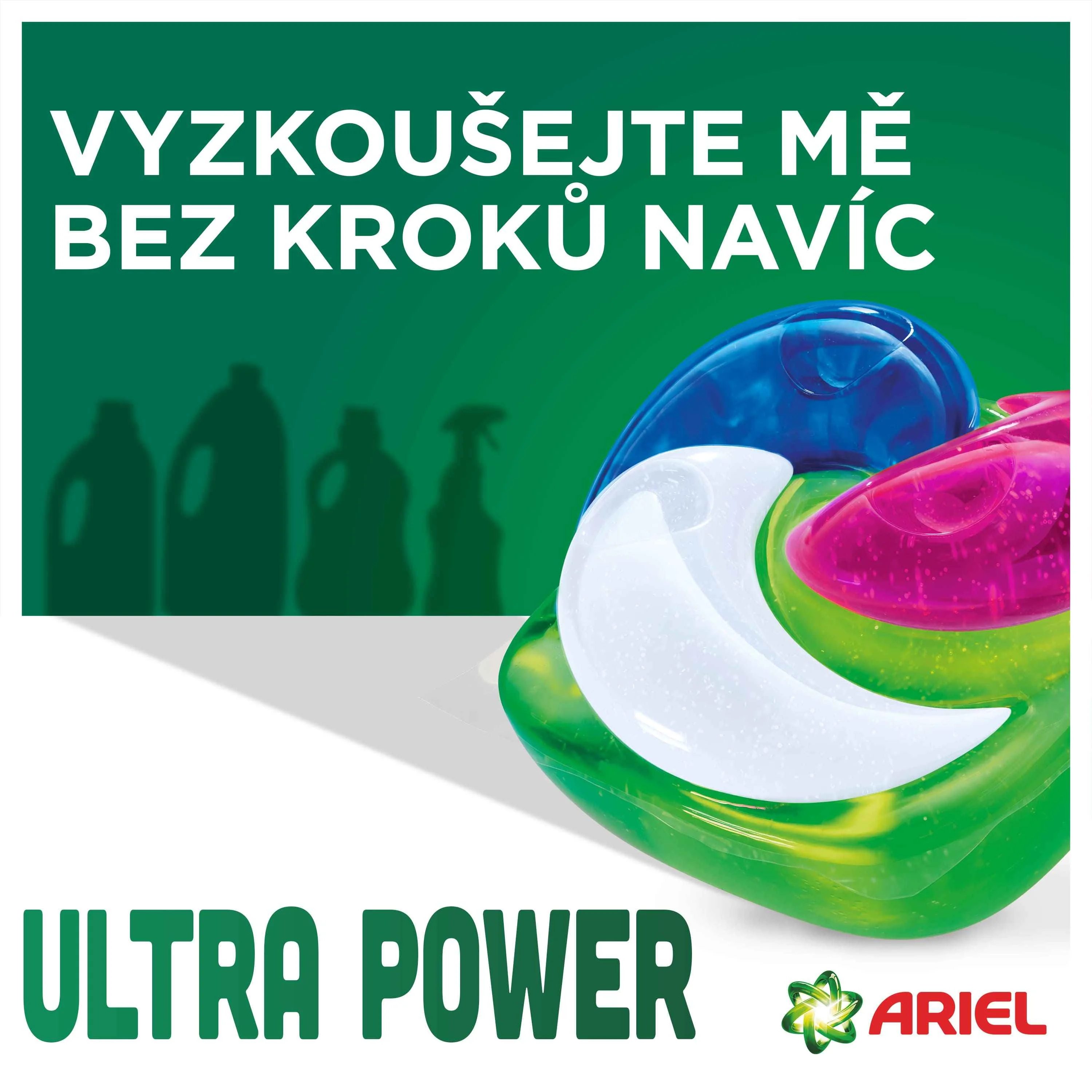 Ariel Ultra Power Pods Color+ kapsle na praní 29 ks