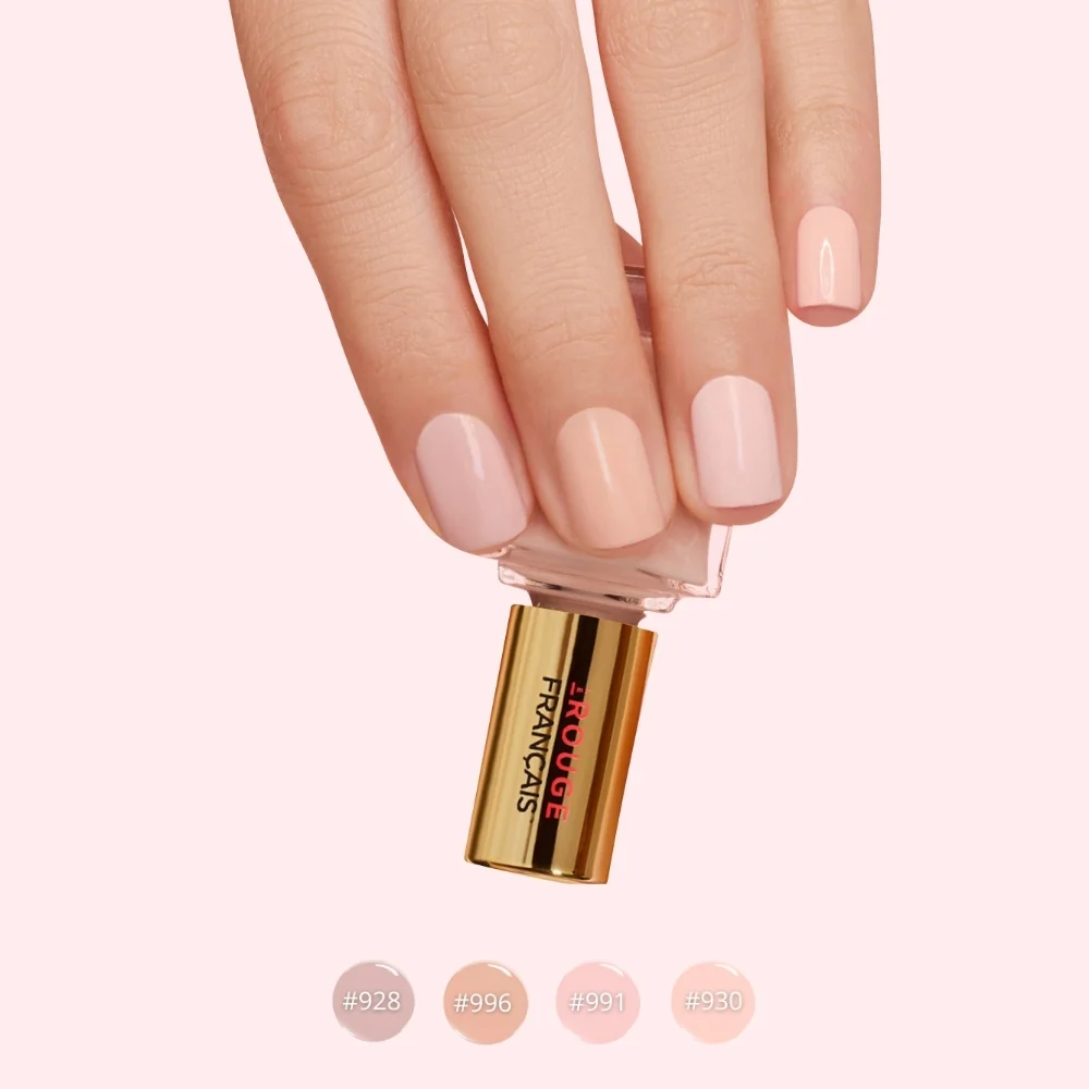 Le Rouge Français Lak na nehty jemně růžovo béžový 10 ml