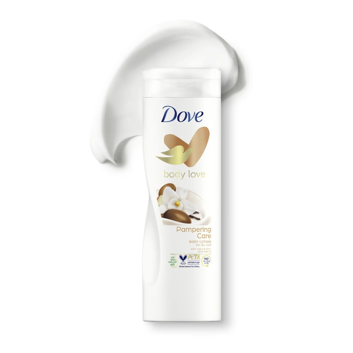 Dove Pampering Care Bambucké máslo tělové mléko 400 ml