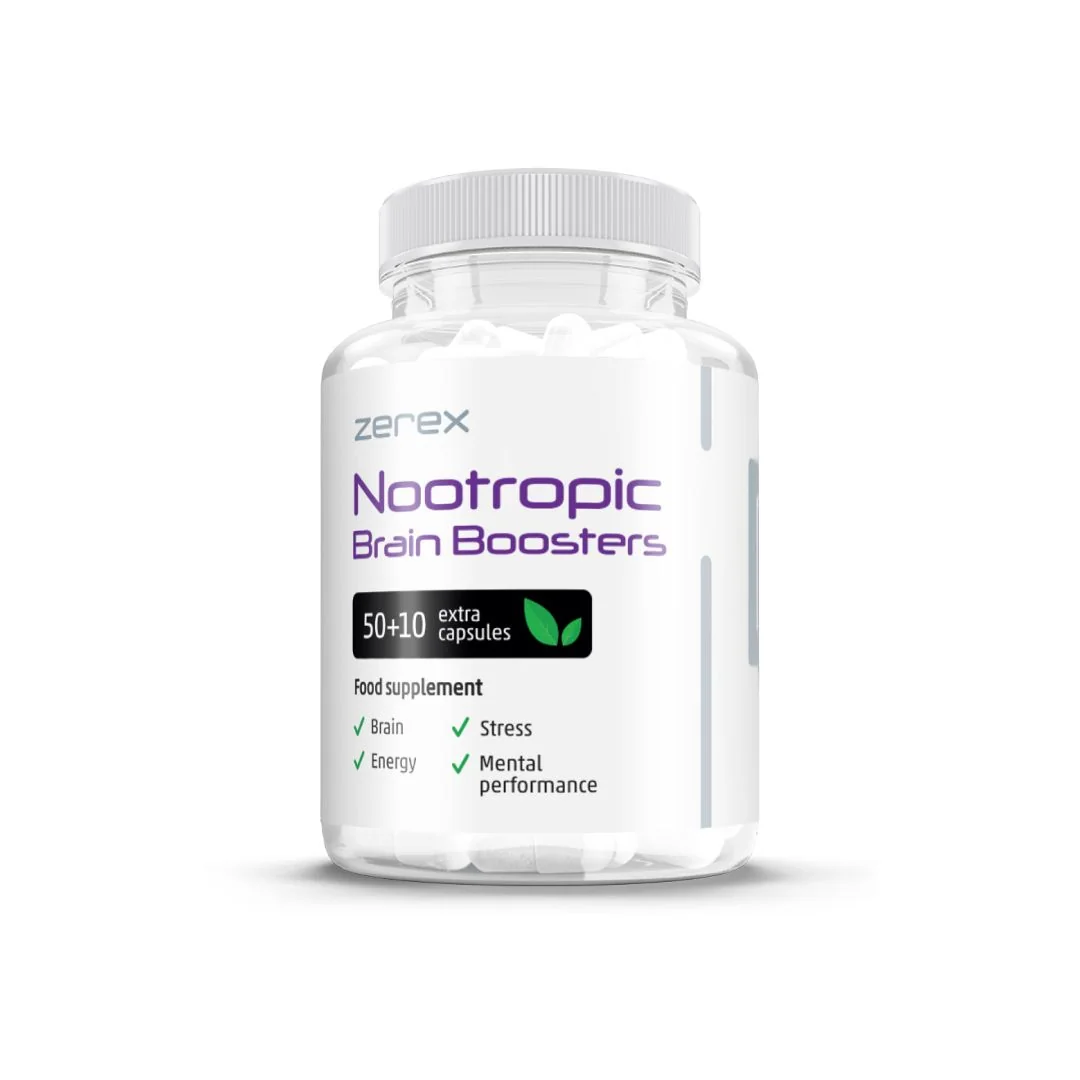 Zerex Nootropní posilovače mozku 60 kapslí