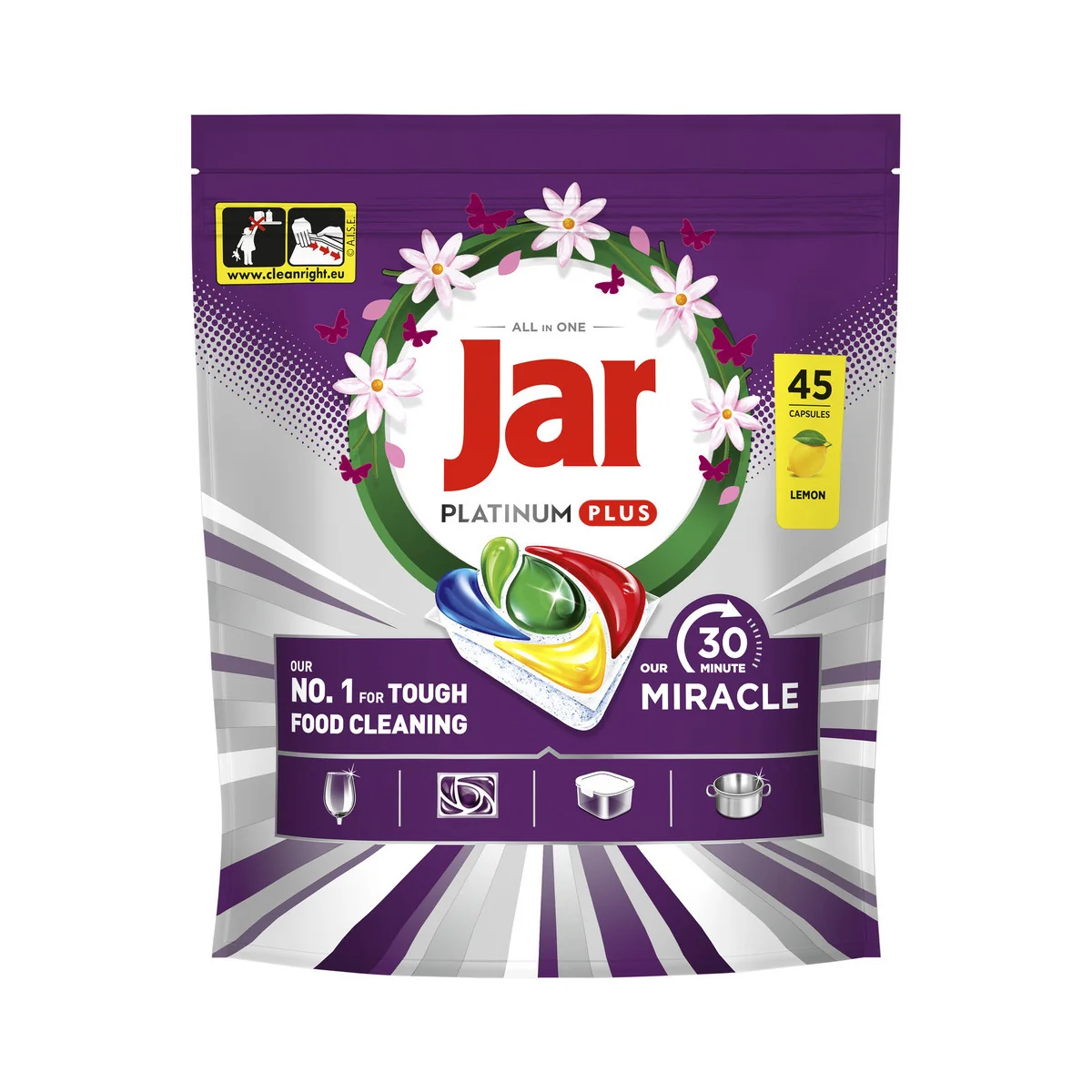 Jar 30 Minute Miracle kapsle do myčky 45 ks