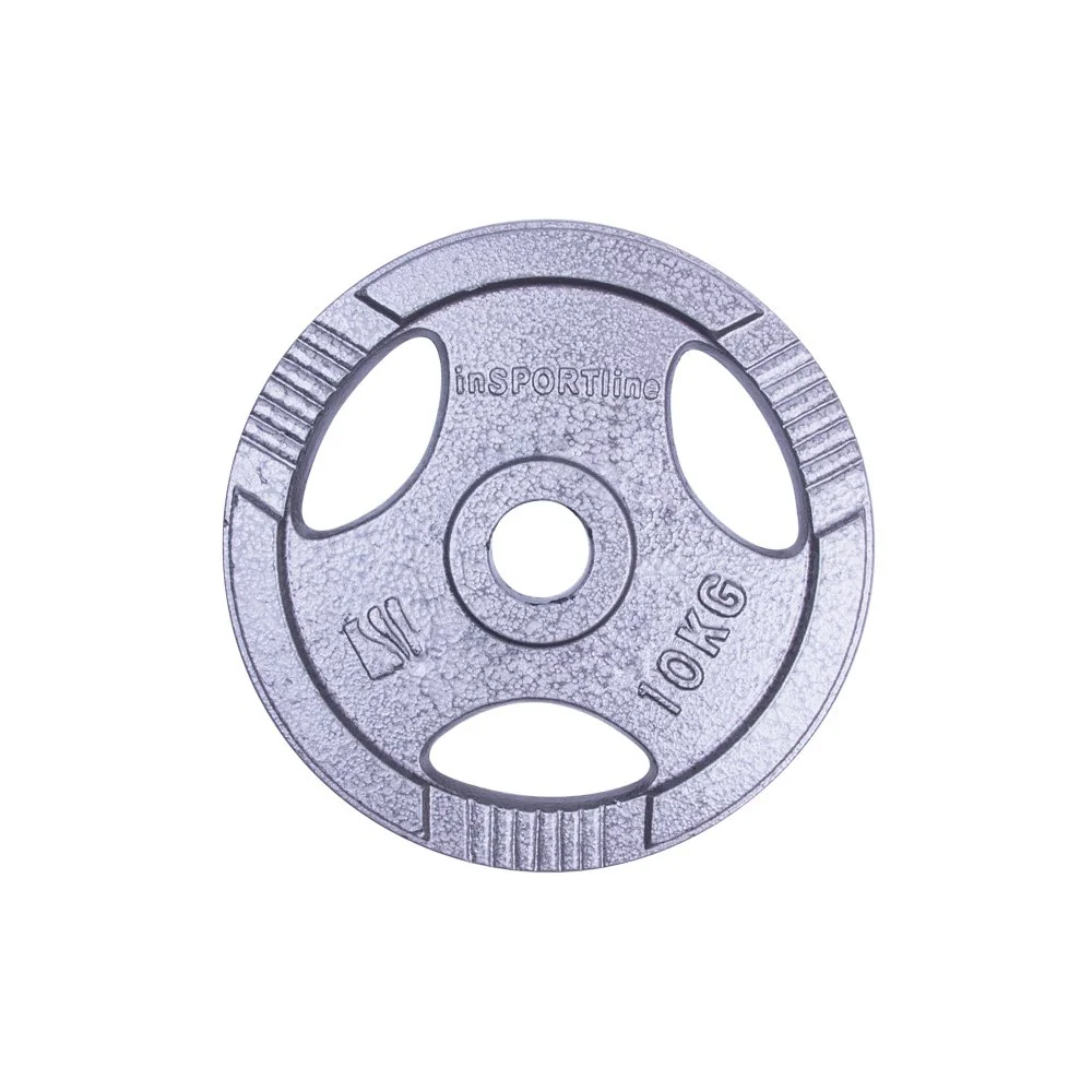 inSPORTline Litinový kotouč Hamerton 10 kg 30 mm