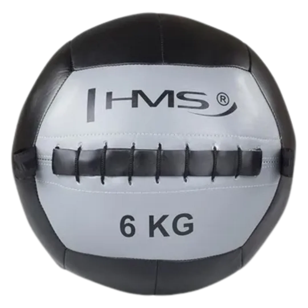 HMS Posilovací míč WLB šedý - 6kg