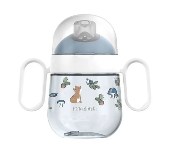 Little Dutch Forest Friends Hrnek s pítkem 200 ml 1 ks