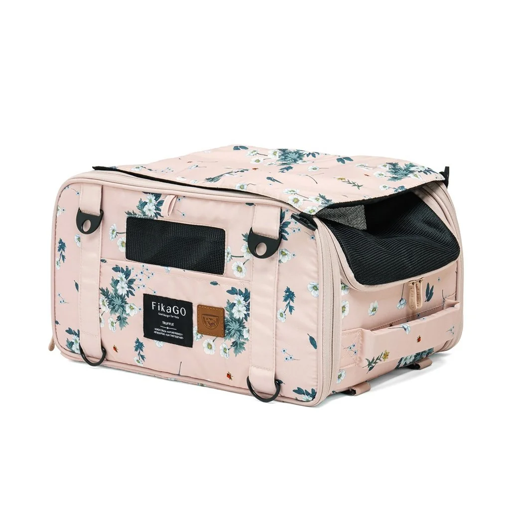 Fikago Nosič cestovní pro psy a kočky Truffle Arctic Flowers