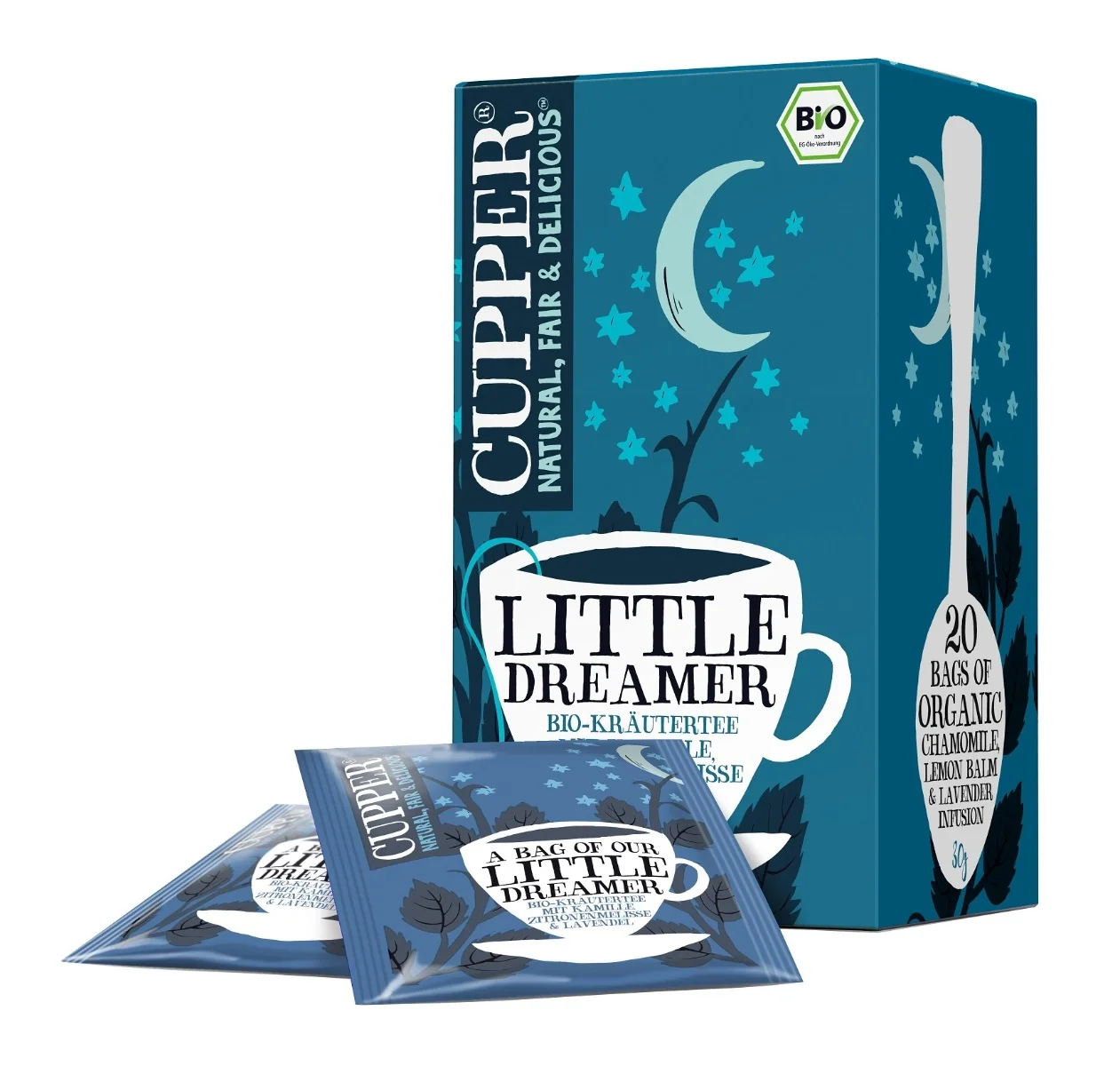Cupper BIO Little Dreamer porcovaný čaj 20x1,5 g