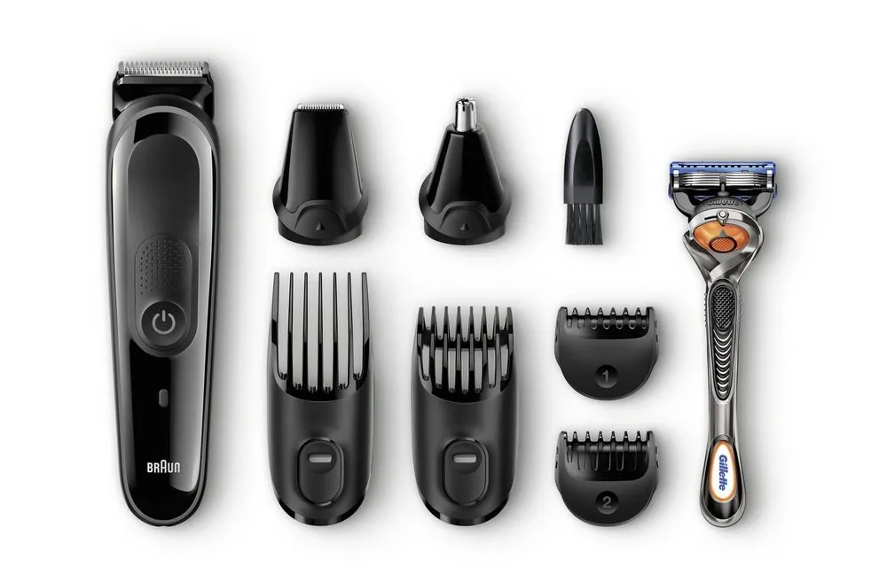 Braun MGK3060 multifunkční zastřihovač + Gillette Flexball