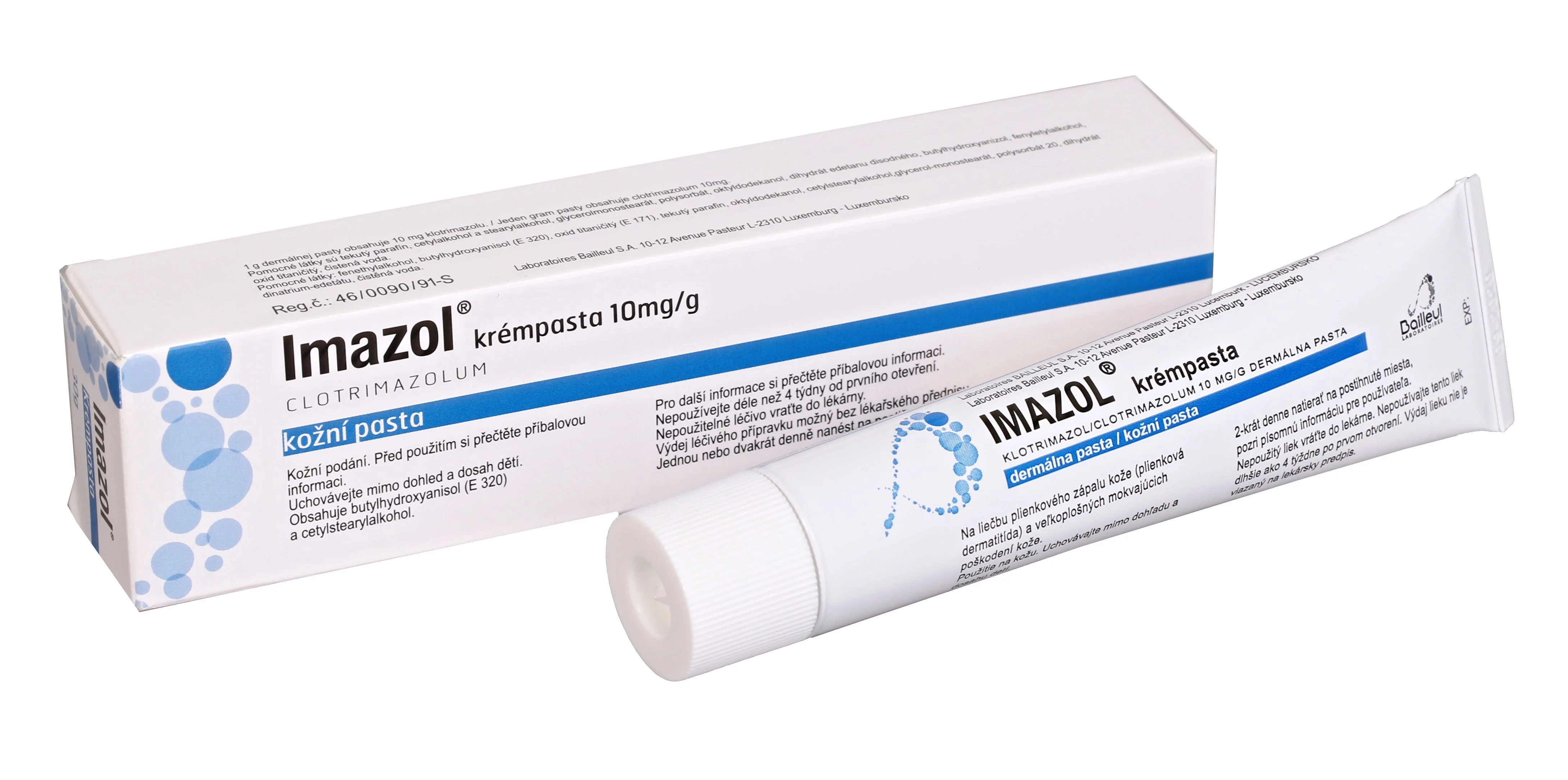 Imazol krémpasta drm.pst.1x30g