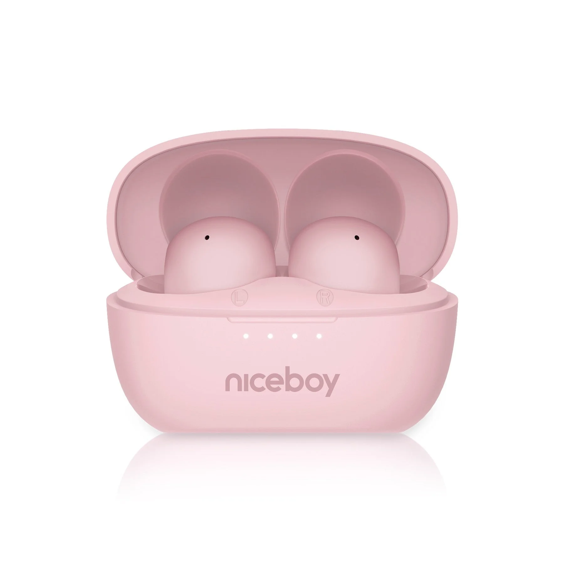 Niceboy Bezdrátová sluchátka Podsie 4 POP Pink