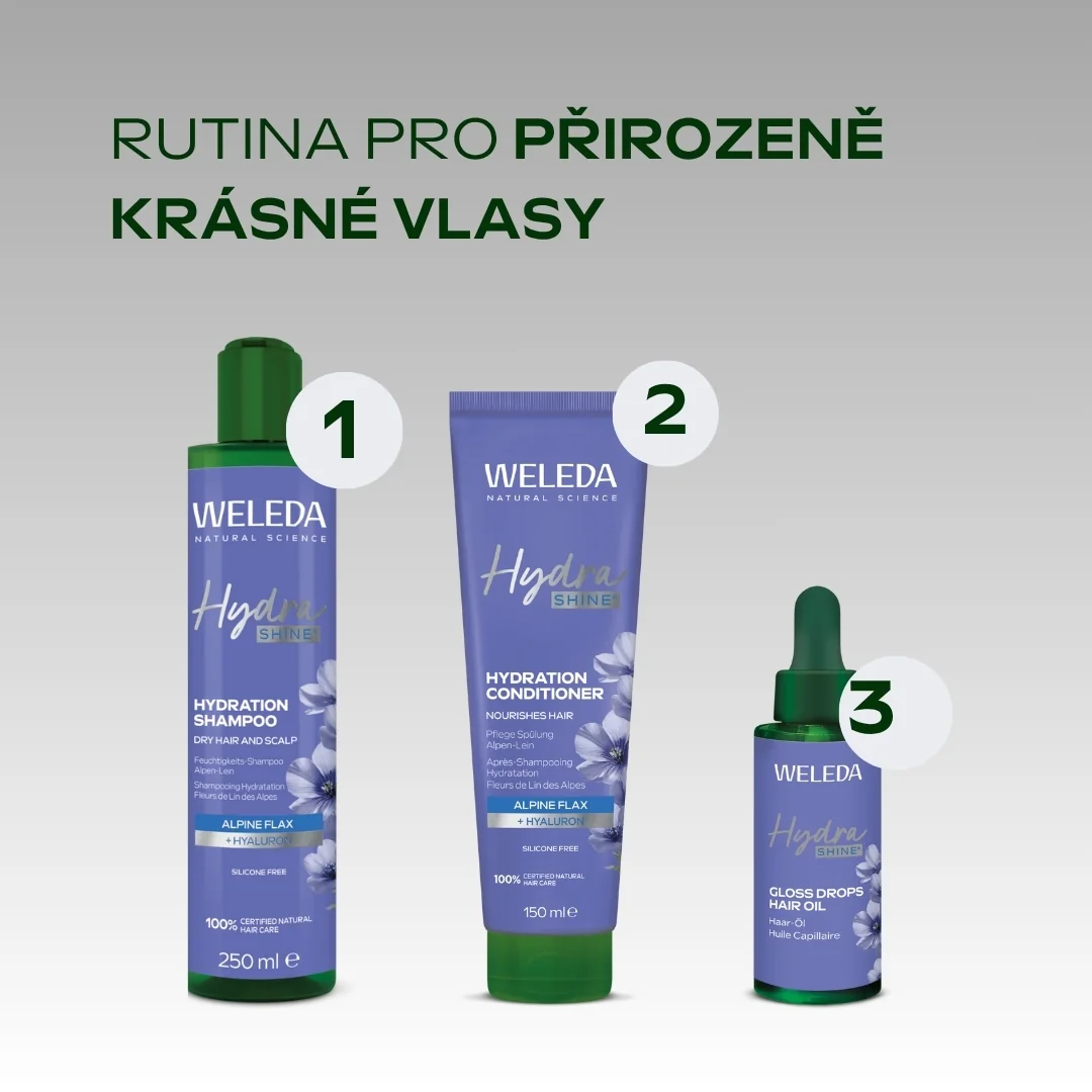 Weleda Vlasový olej Hydra Shine 30 ml