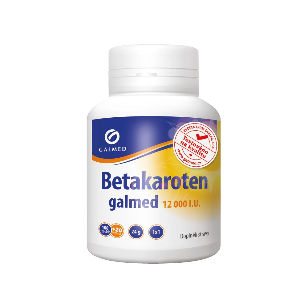 Galmed Betakaroten 12000 IU 100+20 tobolek