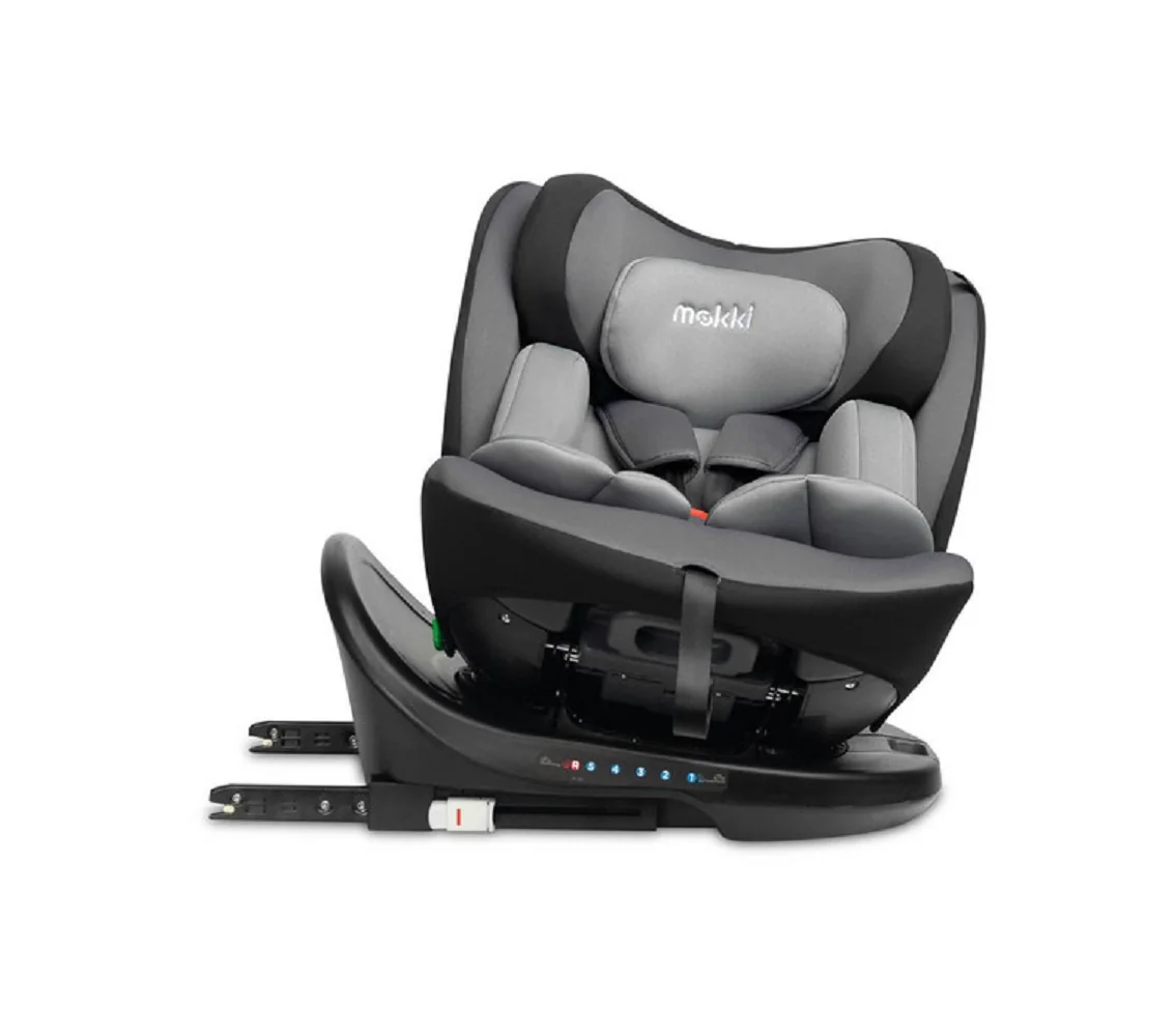 Caretero Autosedačka I-SIZE Mokki s isofixem (40-150), šedá 