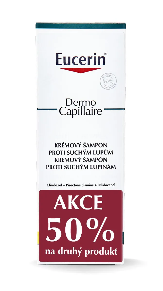 Eucerin Dermocapillaire Šampon na suché lupy duopack 2x250 ml