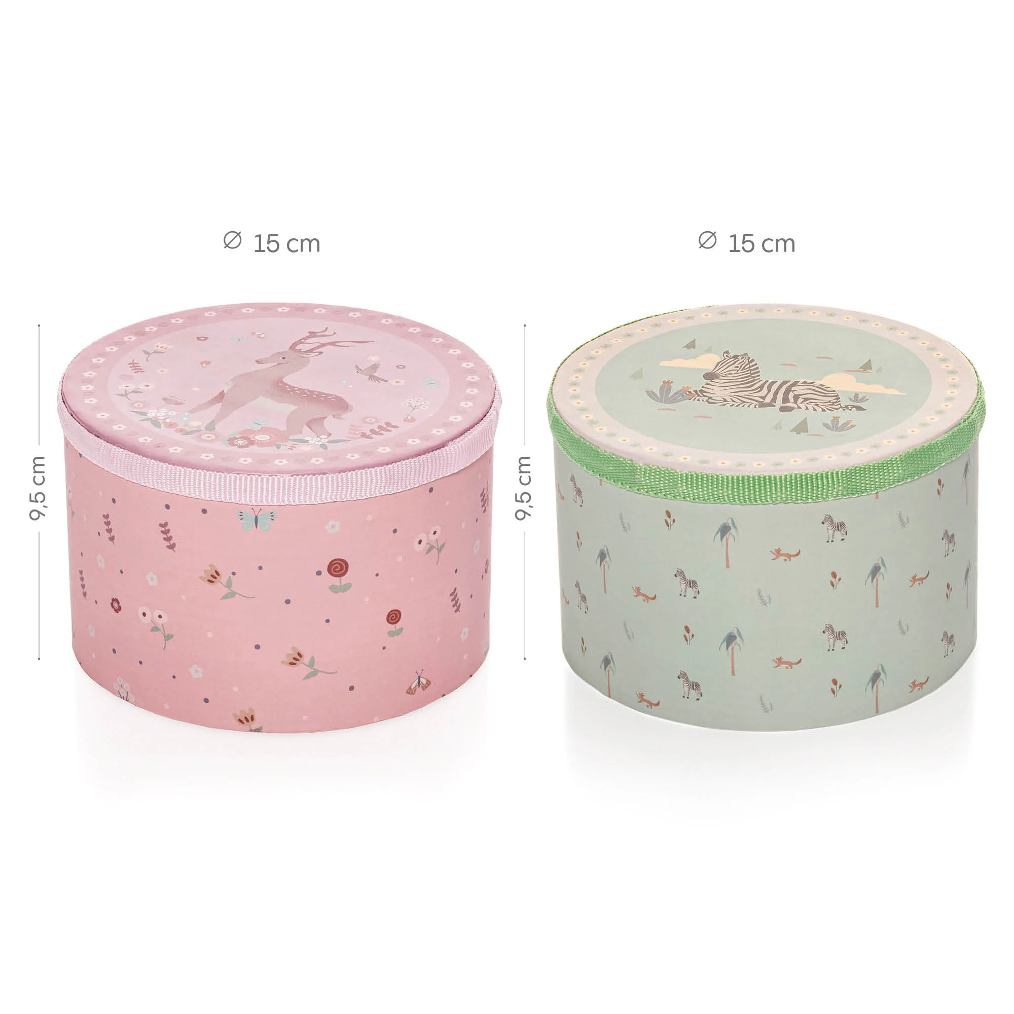 Zopa Dřevěný dětský bubínek, Pink 2