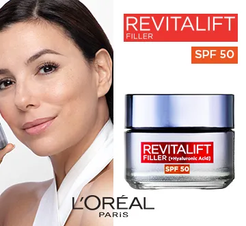 Loréal Paris Revitalift Filler HA SPF50 denní krém proti stárnutí pleti 50 ml Kosmetika