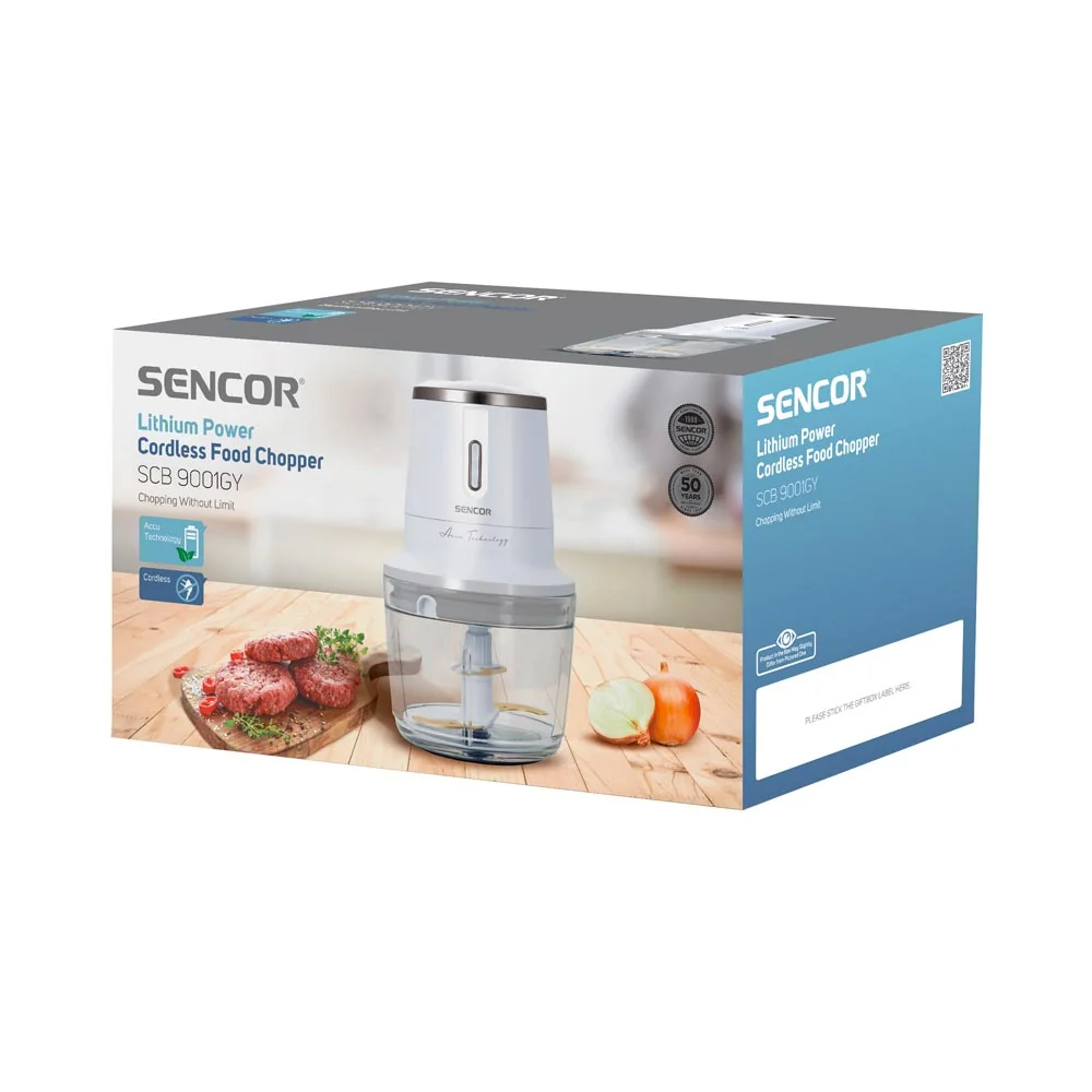 SENCOR SCB 9001GY sekáček potravin